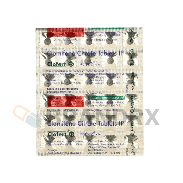 Clofert 25 mg Svizera Healthcare
